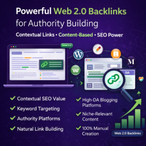 Web 2.0 Backlinks for Authority Building